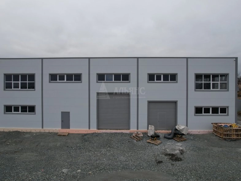 Цех с АБК из сэндвич-панелей - фото 1