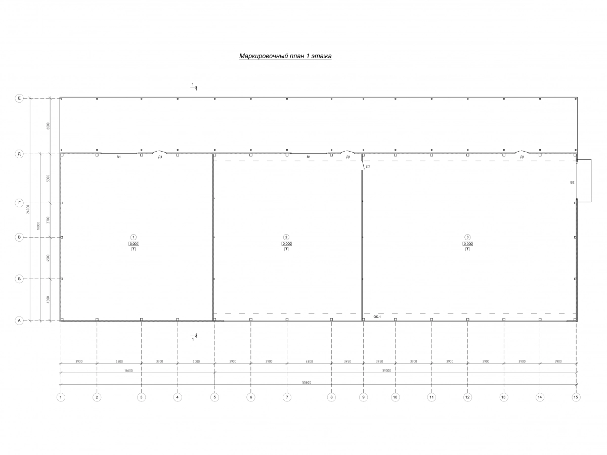 Планировка Каркасный склад из сэндвич-панелей -  фото 6