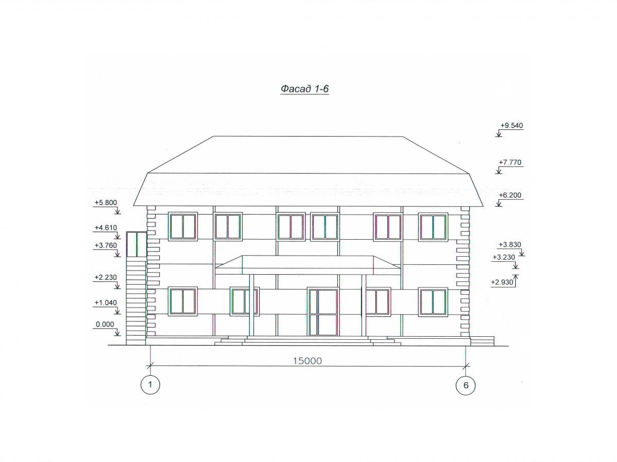 Планировка Офис из сэндвич-панелей -  фото 2